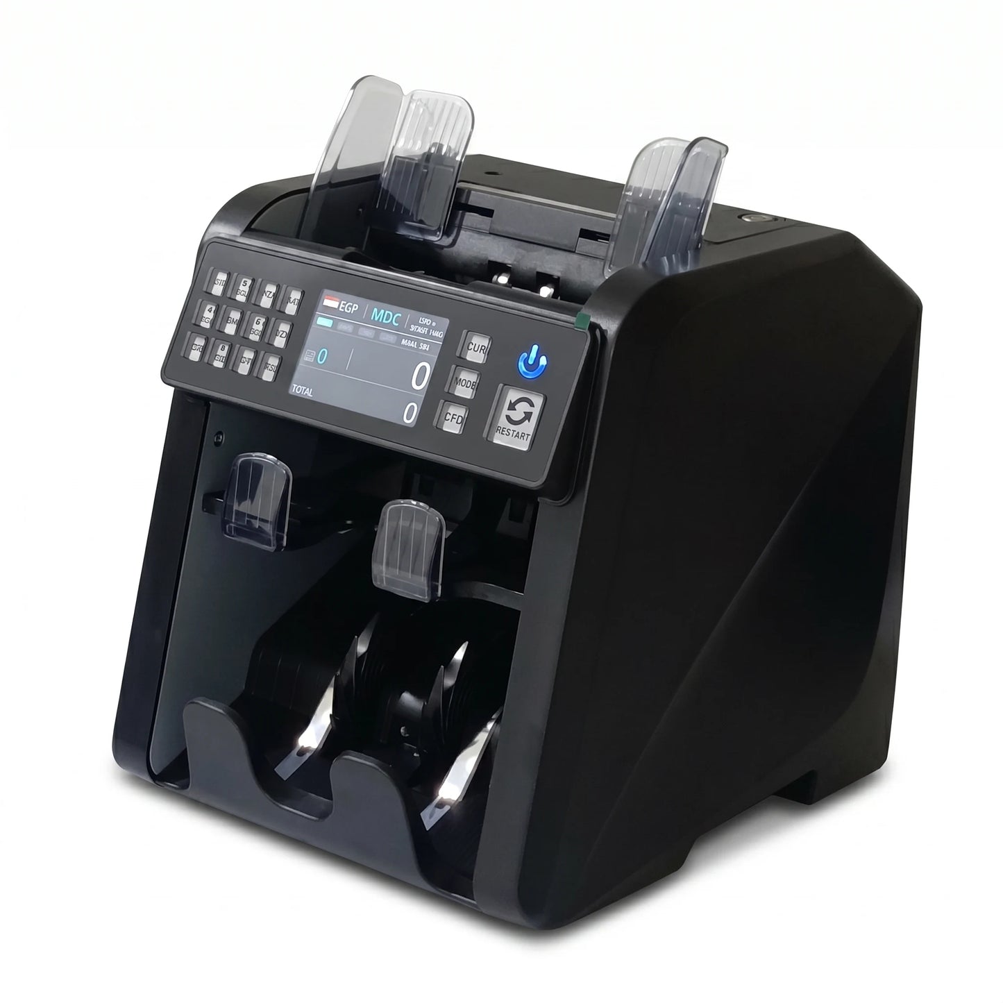 GLORIE GP-9100 Money Sorting Machine | 2 Pocket Dual CIS Counter Egypt