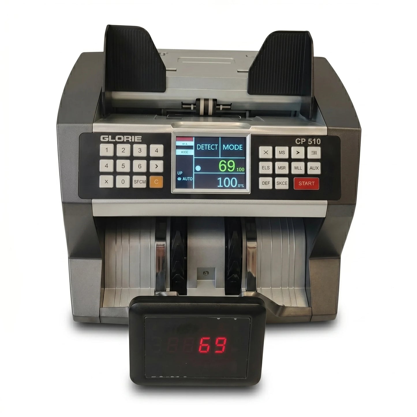 GLORIE GP-910 Money Counting Machine | High Speed Front Loading Counter