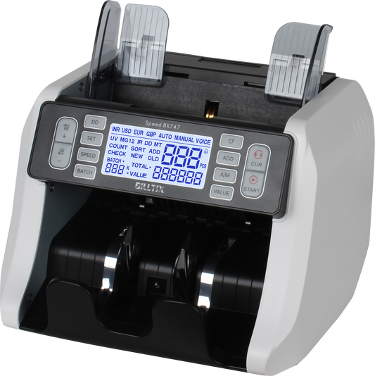 BX-747 Speed Money Counting Machine | High-Speed Cash Counter Up to 1,500 Notes/Min in Egypt