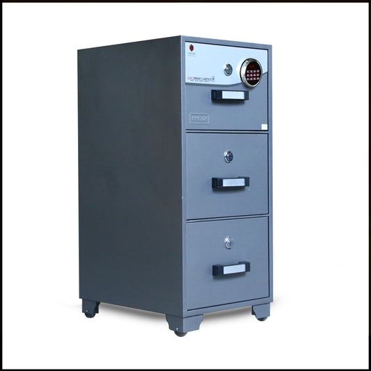 Vaultix VX680-3ED Fireproof Filing Safe | 3 Drawer Document Safe in Egypt