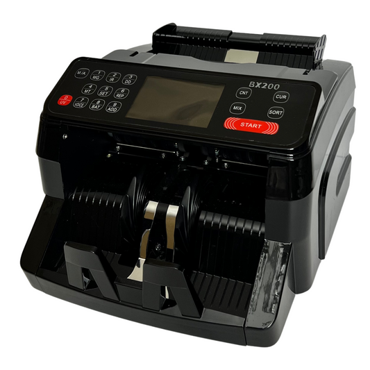 BX-200 Money Counting & Value Counting Machine | Reliable Bill Counter with Counterfeit Detection