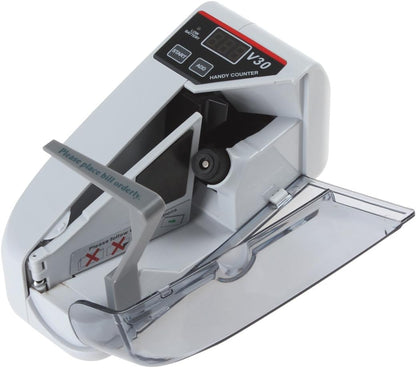 LG-30 (V30) Portable Money Counting Machine | Battery-Powered Bill Counter for Mobile Cash Handling