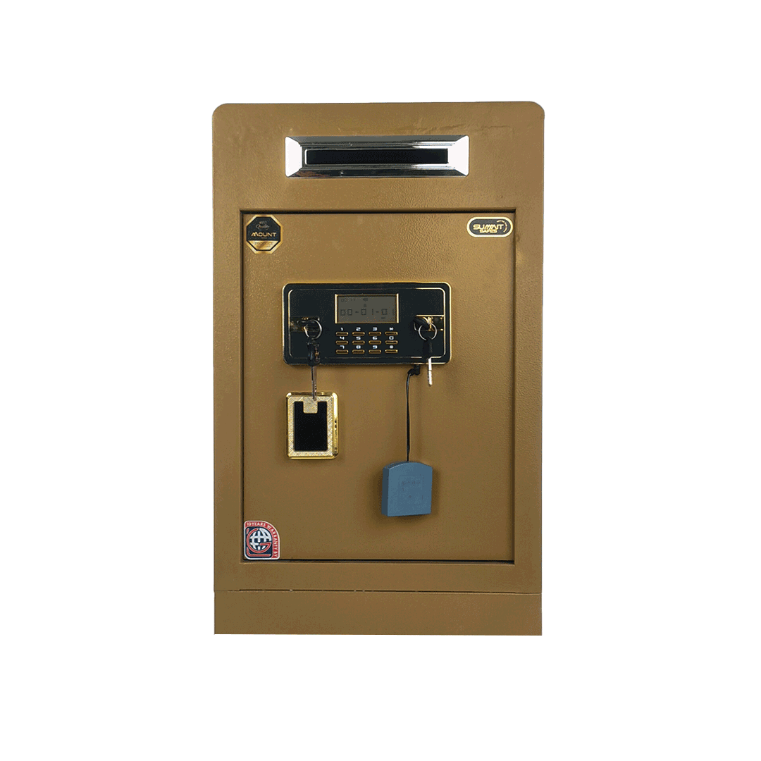 Mount Summit MT70D Digital Safe | Fireproof Cash Drop Safe for Shops, Cafes & Businesses in Egypt
