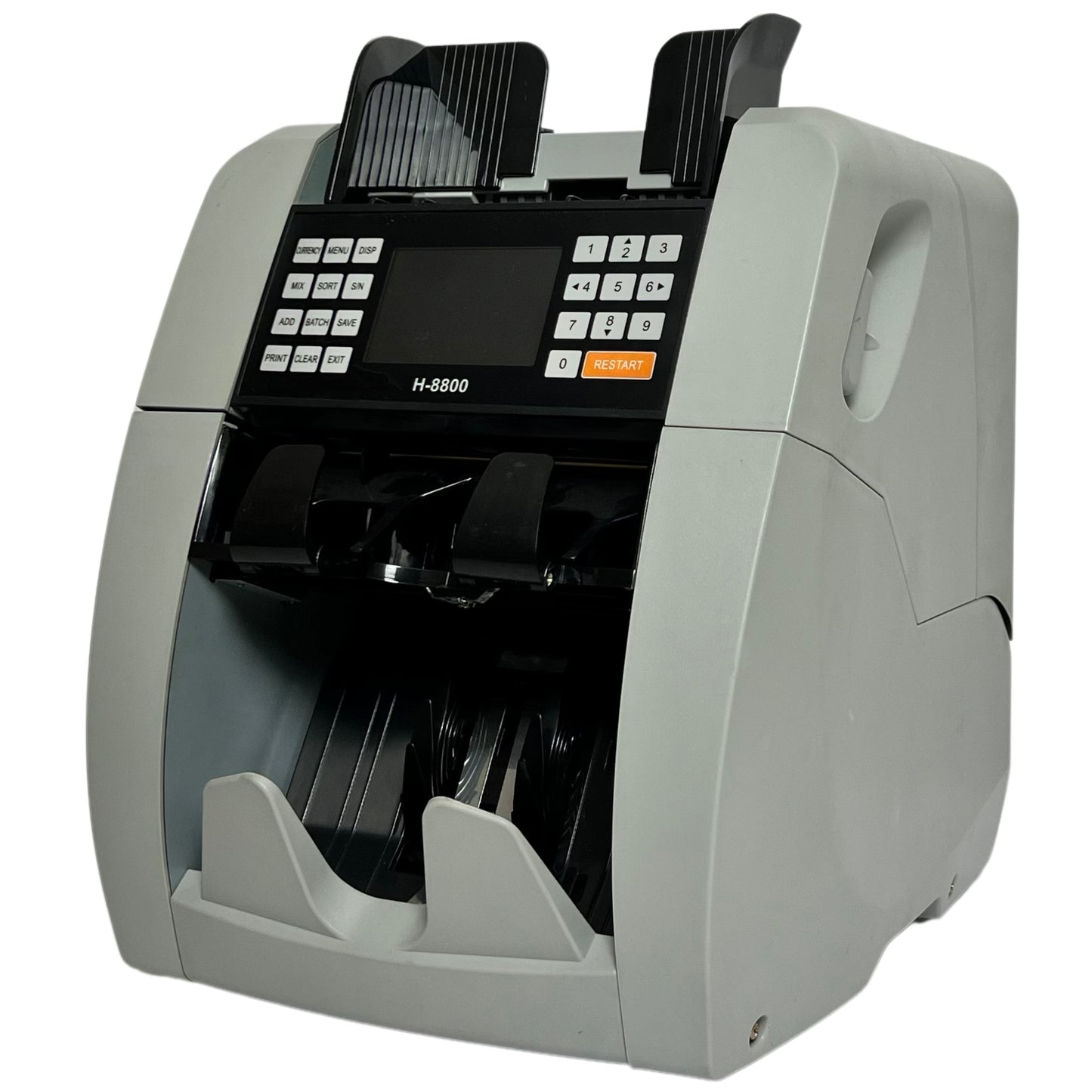 BX-1000 Dual Pocket Money Counting Machine | Mixed Denomination Counter with Counterfeit Detection