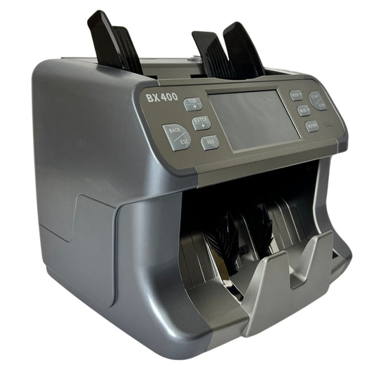 BX-400 Mixed Denomination Money Counting Machine | Cash Counter with Counterfeit Detection