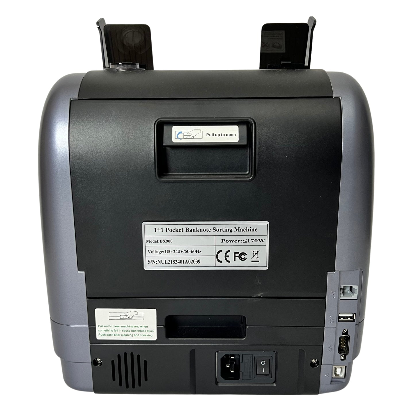 ماكينة عد فلوس وكشف تزوير BX-900 | عد نقد احترافي مزدوج سريع بدقة عالية في مصر