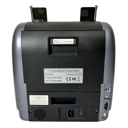 ماكينة عد فلوس وكشف تزوير BX-900 | عد نقد احترافي مزدوج سريع بدقة عالية في مصر
