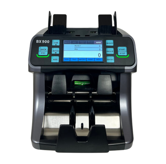 BX-900R Money Counting Machine with Serial Number Reading | Bank-Grade Cash Counter