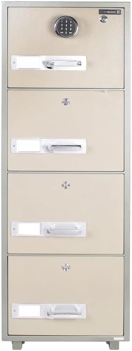 Bumil DSF680-4E Filing Safe | 4-Drawer Fireproof File Safe for Banks, Offices & Corporate Use in Egypt