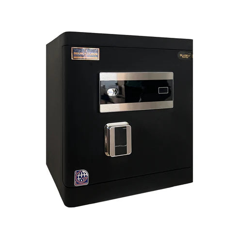 Double Curve DXG 45 Black Safe | Compact Office Safe Egypt