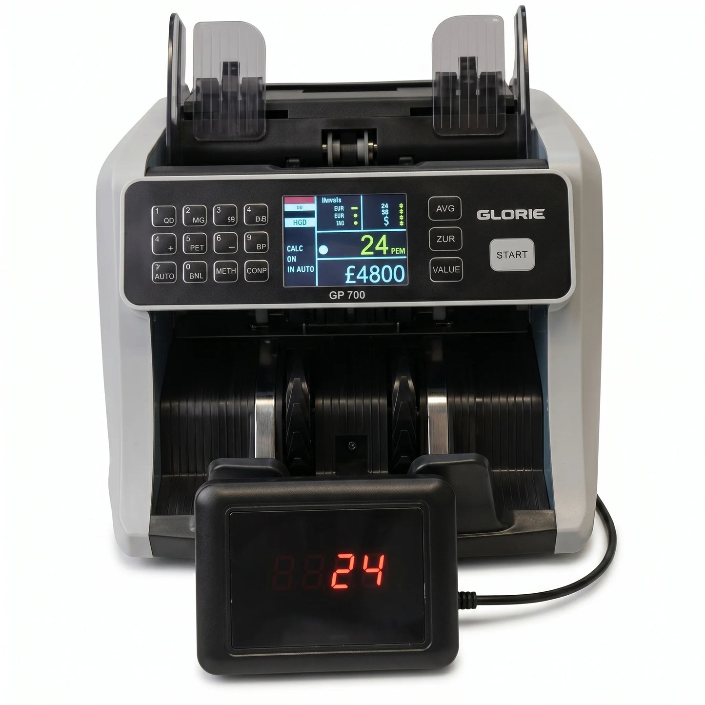 GLORIE GP-700 Money Counting Machine | 5 Currency Value Counter