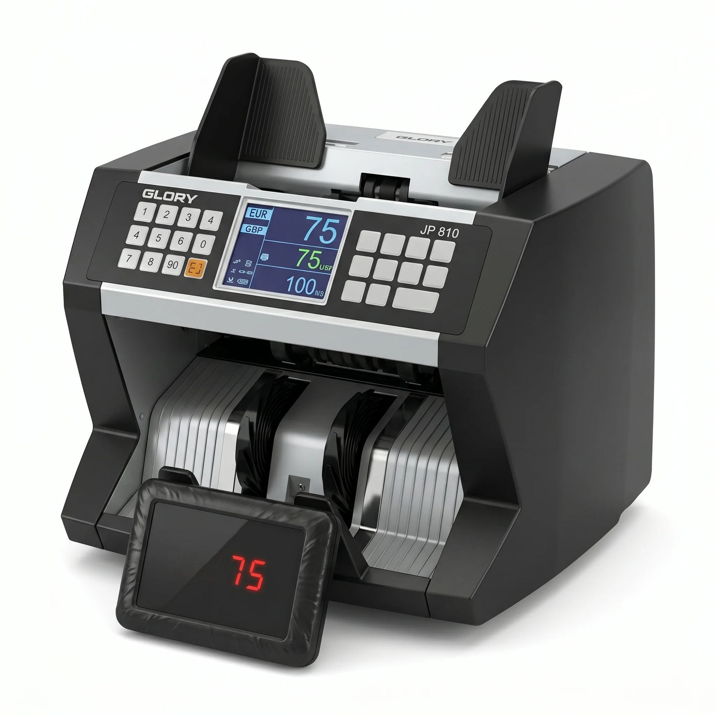 GLORIE GP-910 Money Counting Machine | High Speed Front Loading Counter