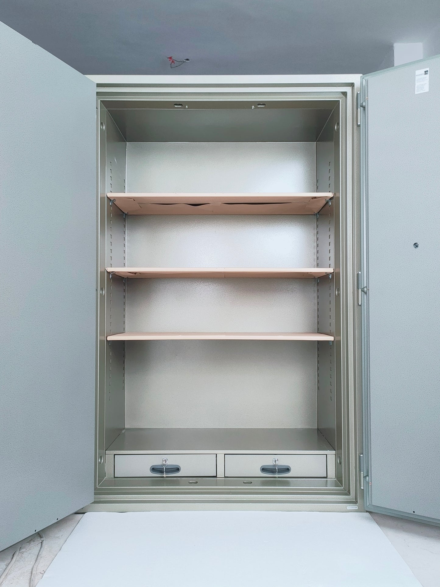 Bumil DS 182E 2-Drawer Fireproof Filing Safe | Secure Document & Archive Safe for Banks & Businesses in Egypt