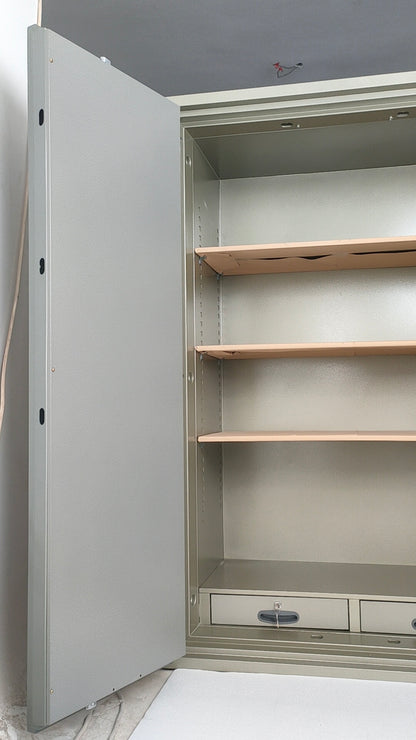 Bumil DS 182E 2-Drawer Fireproof Filing Safe | Secure Document & Archive Safe for Banks & Businesses in Egypt