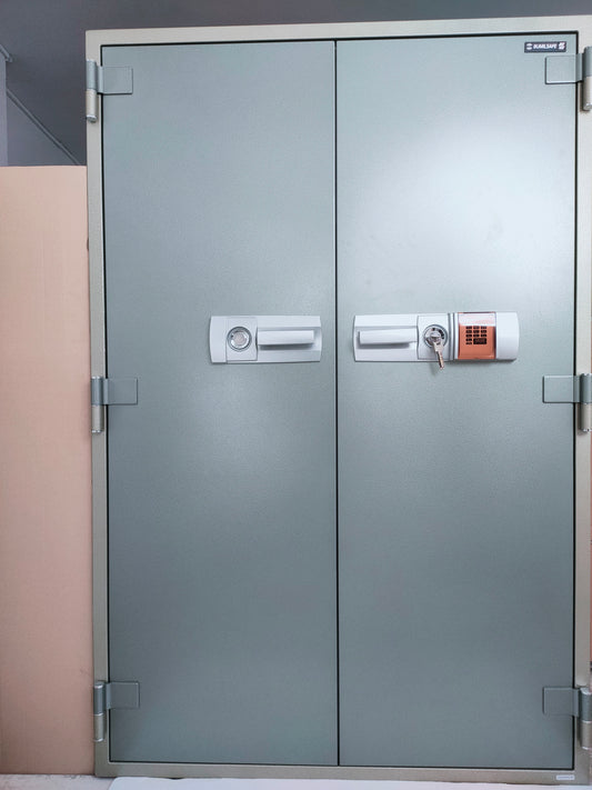 Bumil DS 182E 2-Drawer Fireproof Filing Safe | Secure Document & Archive Safe for Banks & Businesses in Egypt