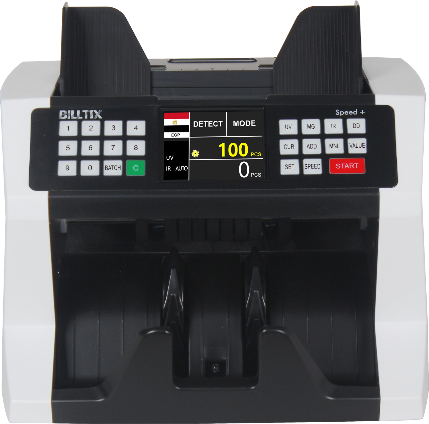 ماكينة عد فلوس BX747 Speed+ | عد نقد سريع حتى 1900 ورقة/دقيقة في مصر