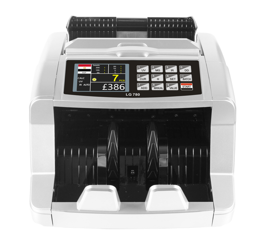 LG-780 Money Counting & Value Counting Machine | Reliable Bill Counter with Counterfeit Detection