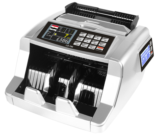 LG-780 Money Counting & Value Counting Machine | Reliable Bill Counter with Counterfeit Detection