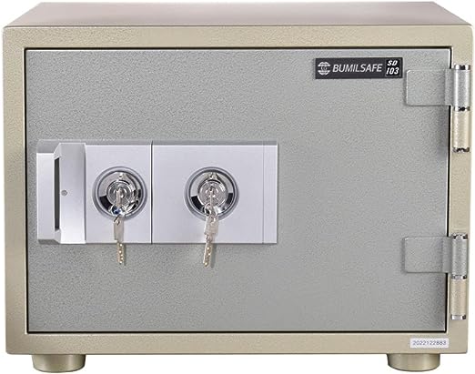 Bumil SD103K Key Lock Safe | Compact Fireproof Cash Safe for Home, Office & Personal Use in Egypt