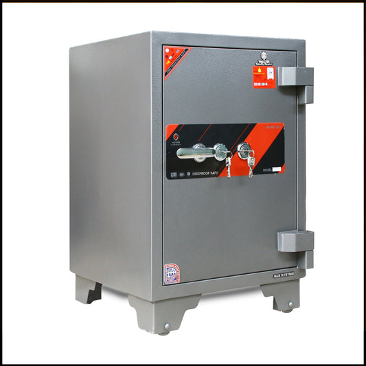 Vaultix VX65K Fireproof Key Lock Safe | Heavy-Duty Anti-Theft & Fire-Resistant Safe in Egypt
