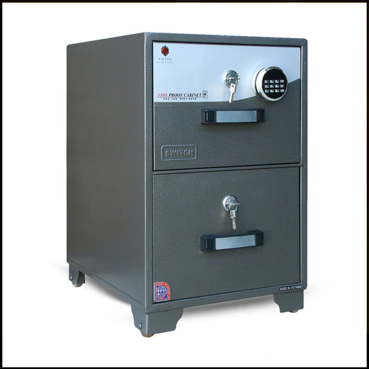 Vaultix VX680-2ED Fireproof Filing Safe | Document Storage Safe with Drawers in Egypt