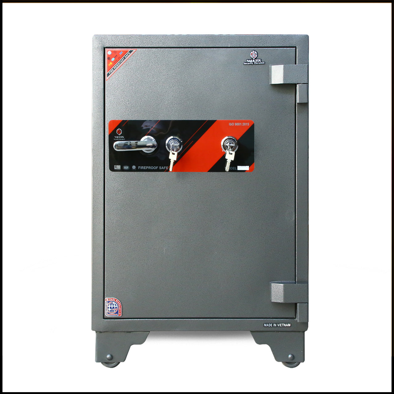 Vaultix VX91K Fireproof Digital Safe with Key | Heavy-Duty Anti-Theft Safe in Egypt