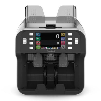 Eagle Eye 7 Money Counting Machine with Serial Number Reading | Bank-Grade Cash Counter